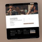 GoHighLevel Barber Shop Website Template, GHL Salon Website Template, Modern Barber Booking Funnel, Luxury Salon Website GHL