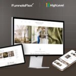 GoHighLevel Interior Design Website Template, Modern GHL Website for Interior Stylists, Professional Home Decor Design