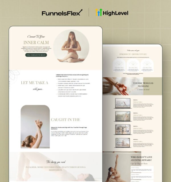 GoHighLevel Business Funnel Website Design | Sleek & Modern Templates for Growing Brands