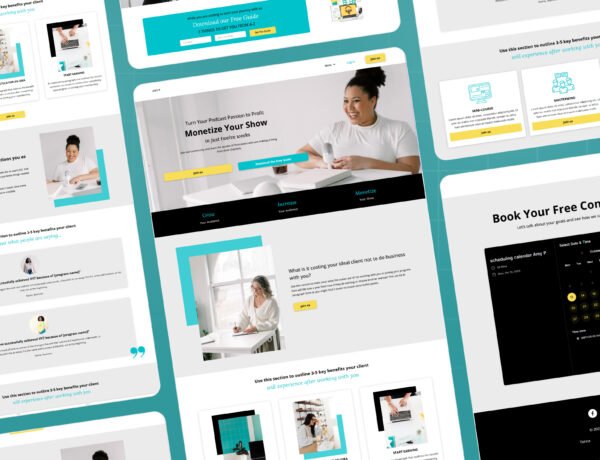 GoHighLevel Course Launch Funnel Template | Online Course Sales Funnel for Coaches, Trainers & Educators