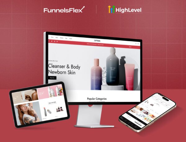 GHL E-Commerce Funnel for Beauty, Lifestyle & Online Store Brands