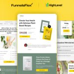 GoHighLevel Recipe Funnel | Food, Diet & Meal Plan Template | Conversion-Ready Funnel