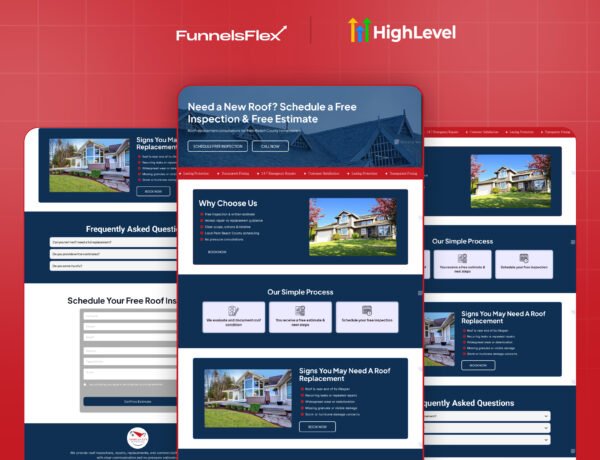 GoHighLevel Roofing Funnel