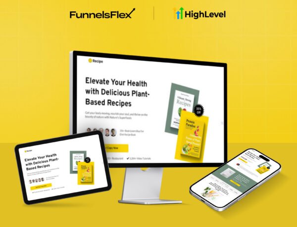 GoHighLevel Recipe Funnel | Food, Diet & Meal Plan Template | Conversion-Ready Funnel
