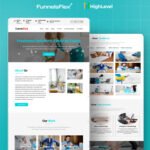 GoHighLevel Laundry Website Template – A Complete Booking System for Laundry & Dry Cleaning Businesses
