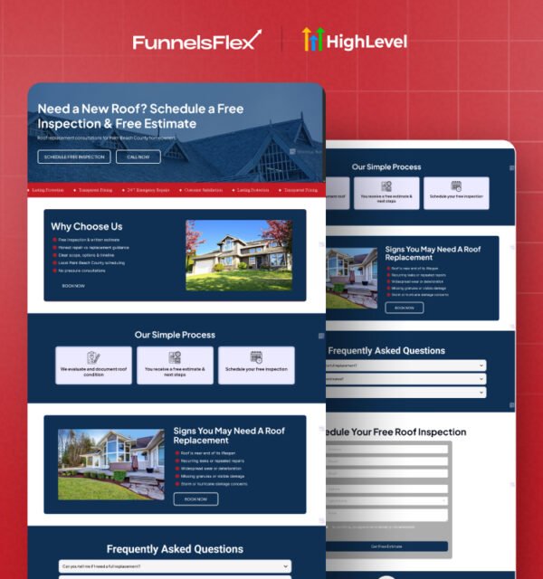 GoHighLevel Roofing Funnel