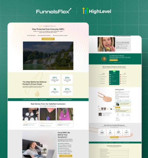 GoHighLevel Single Product Sales Funnel – Boost Sales With a High-Converting Layout