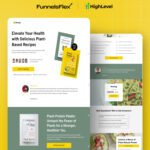 GoHighLevel Recipe Funnel | Food, Diet & Meal Plan Template | Conversion-Ready Funnel