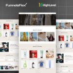 GoHighLevel Fashion Ecommerce Store Website Template | Minimal & Aesthetic Online Store for Brands