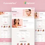 GoHighLevel Med Spa Website Template – Modern Design for Beauty & Skincare Clinics