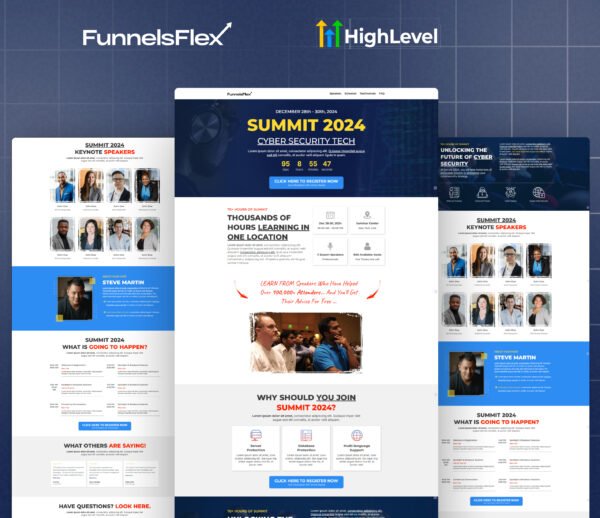 GoHighLevel Funnel for Summits, Webinars & Online Workshops