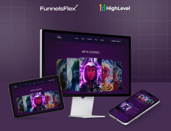 GoHighLevel NFT Portfolio Funnel – Premium Launch Template for NFT Creators