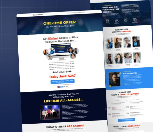 GoHighLevel Funnel for Summits, Webinars & Online Workshops