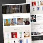 GoHighLevel Fashion Ecommerce Store Website Template | Minimal & Aesthetic Online Store for Brands