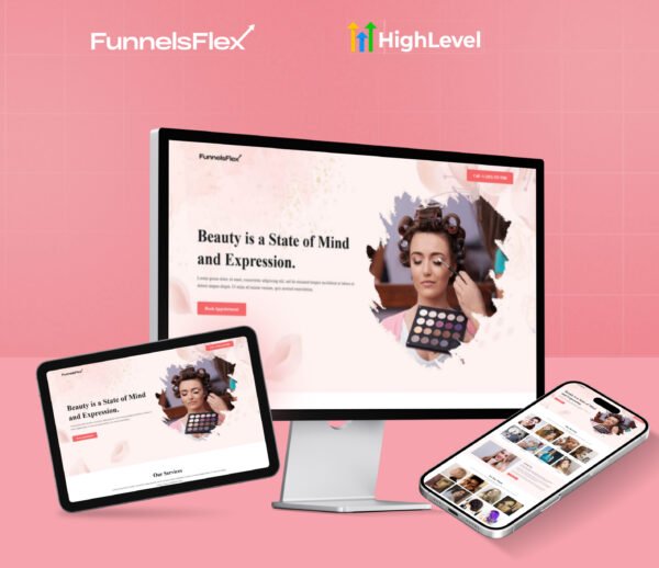 High-Converting GoHighLevel Beauty Funnel Template for Beauty Lead Generation