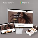 GoHighLevel Hair Products eCommerce Template