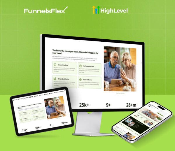 Done-for-You GoHighLevel Mortgage Funnel for Lead Generation