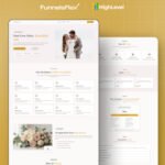 GoHighLevel Wedding website Template: Digital Wedding Invitation Funnel