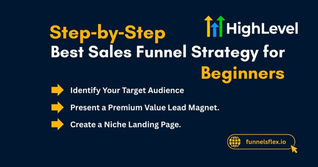 Best Sales Funnel Strategy for Beginners | Step-by-Step 2026
