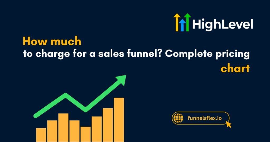 How much to charge for a sales funnel? Complete pricing chart