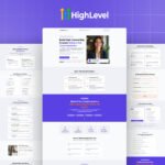 GoHighLevel Sales Funnel Template | Premium Home Page & Thank You Page Funnel for Coaches & Trainers