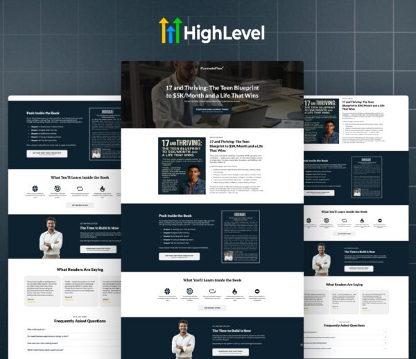 GoHighLevel eBook Funnel Template