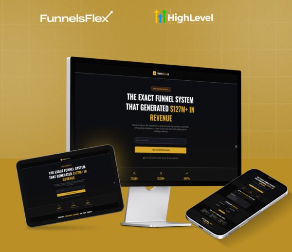 GoHighLevel Alex Hormozi Sales Funnel Template | $200M Lead Generation Strategy Funnel | Custom High Ticket GHL Funnel
