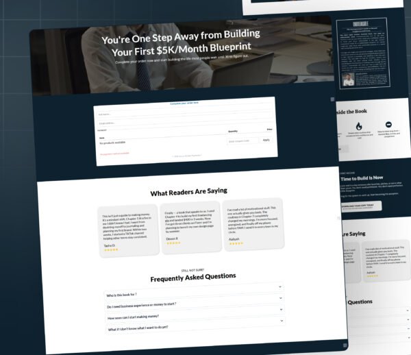 GoHighLevel eBook Funnel Template