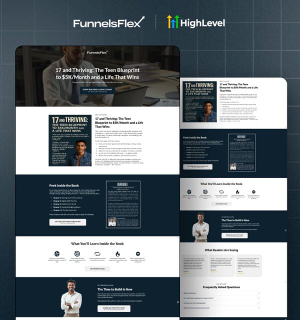 GoHighLevel eBook Funnel Template