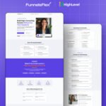 GoHighLevel Sales Funnel Template | Premium Home Page & Thank You Page Funnel for Coaches & Trainers