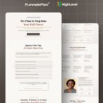 GoHighLevel Digital Products Funnel Template, Custom Premium Funnel for Online Products, HighLevel Landing Page